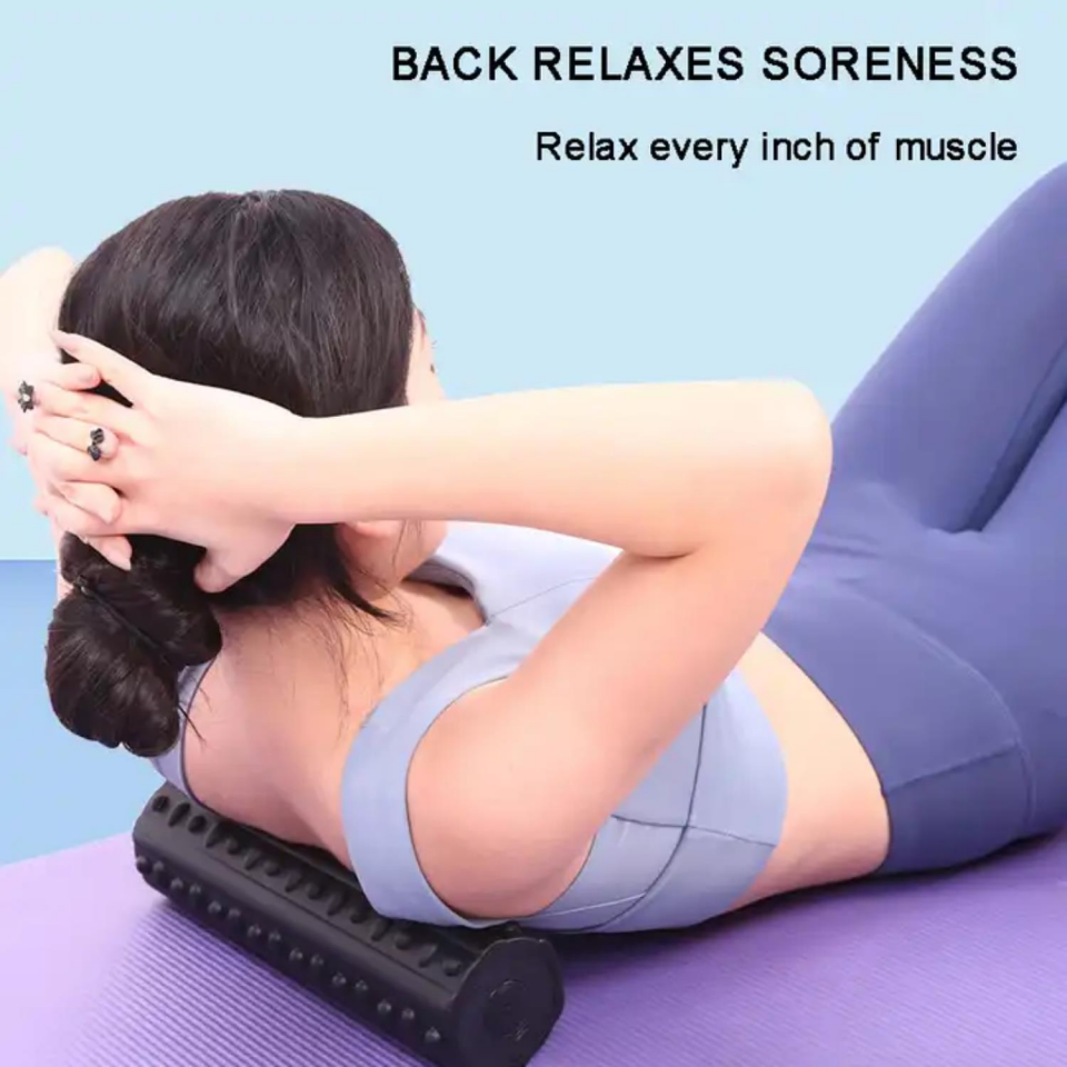 Titreşimli Foam Roller Masaj Cihazı