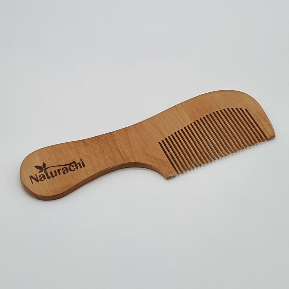 Doğal Büyük Ahşap Saç Tarak