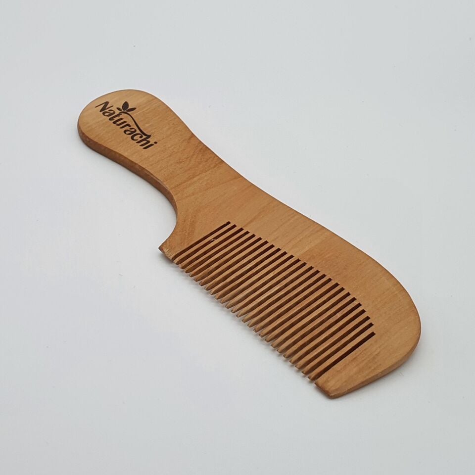Doğal Büyük Ahşap Saç Tarak
