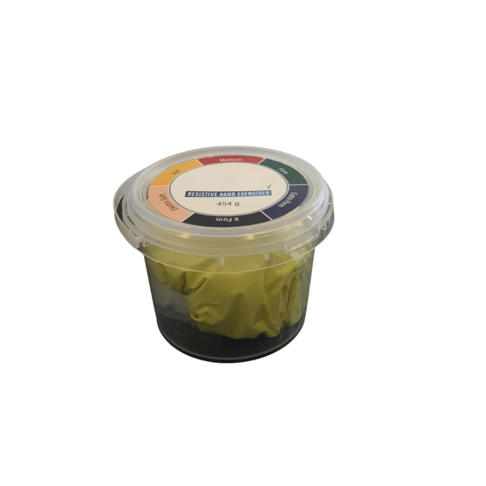 El Egzersiz Hamuru 454 gr Sarı (En hafif)