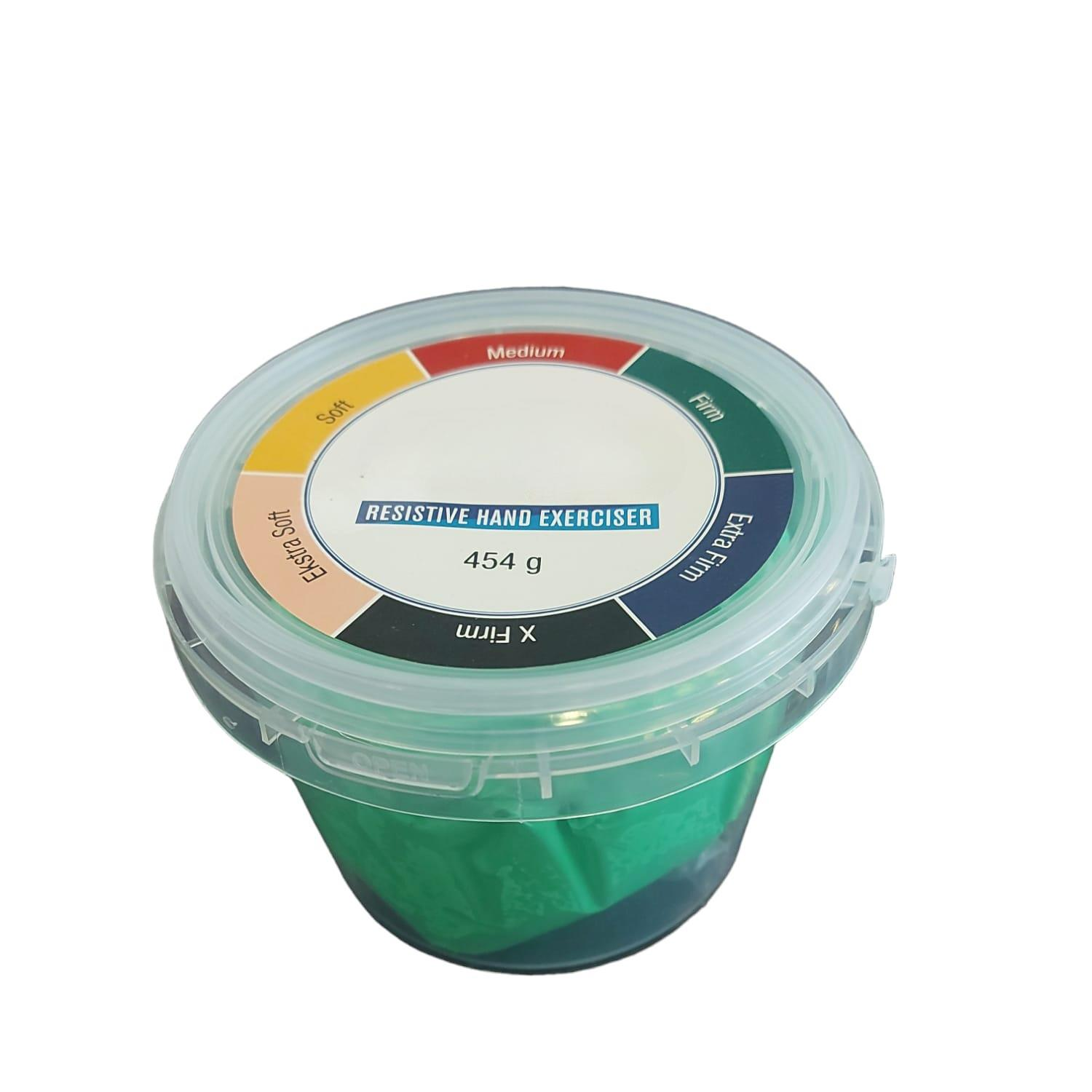 El Egzersiz Hamuru 454 gr Yeşil (Orta)