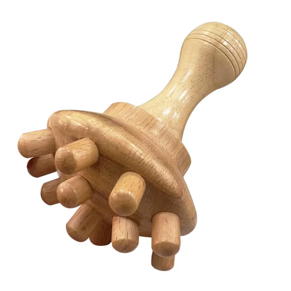 Madero Terapi & Selülit Ahşap Masaj Tokmak Aparatı