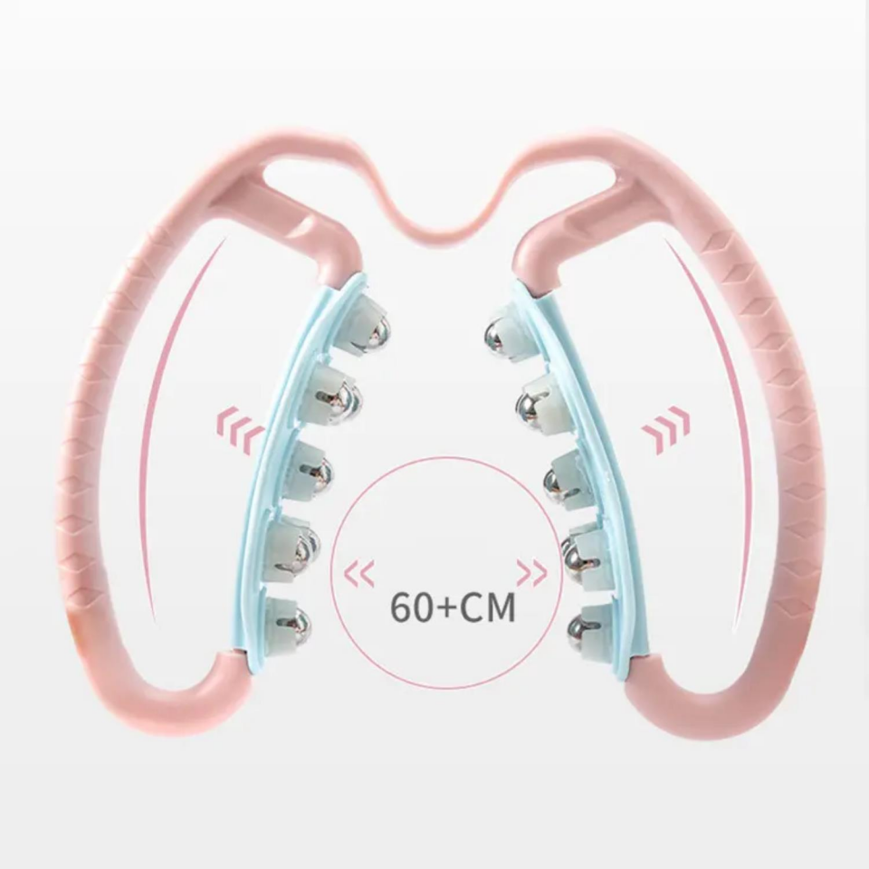 14 Silindirli Selülit Masaj Aparatı Pembe Renk