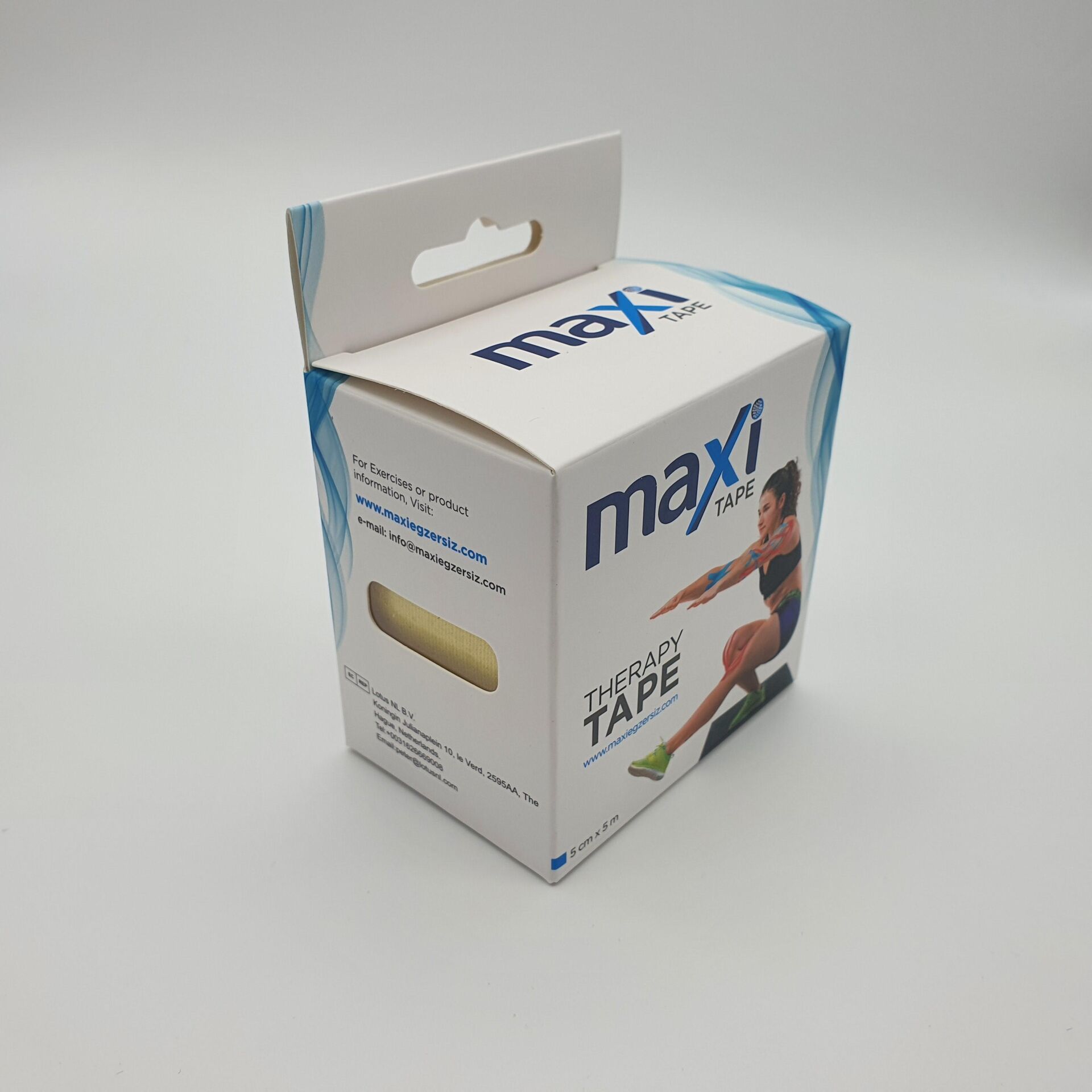 Maxi Standart Kinesiotape Çeşitleri Sarı