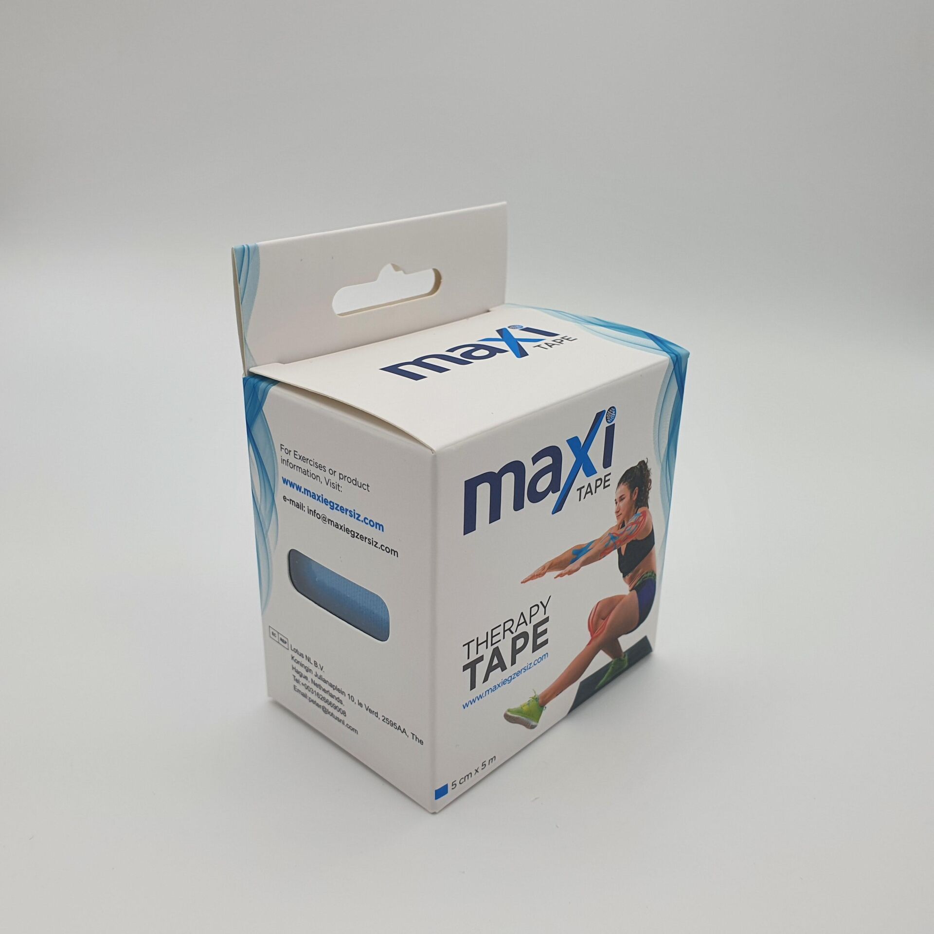 Maxi Standart Kinesiotape Çeşitleri Mavi