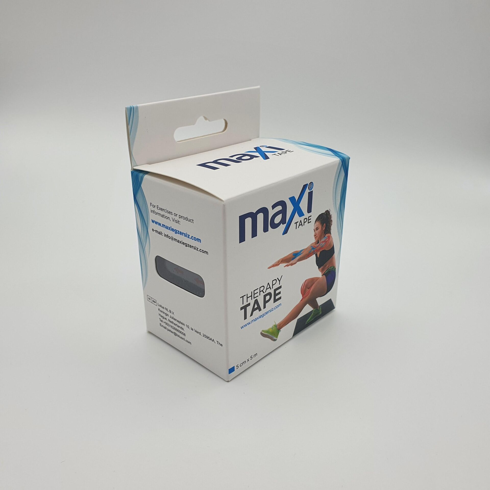 Maxi Standart Kinesiotape Çeşitleri Siyah