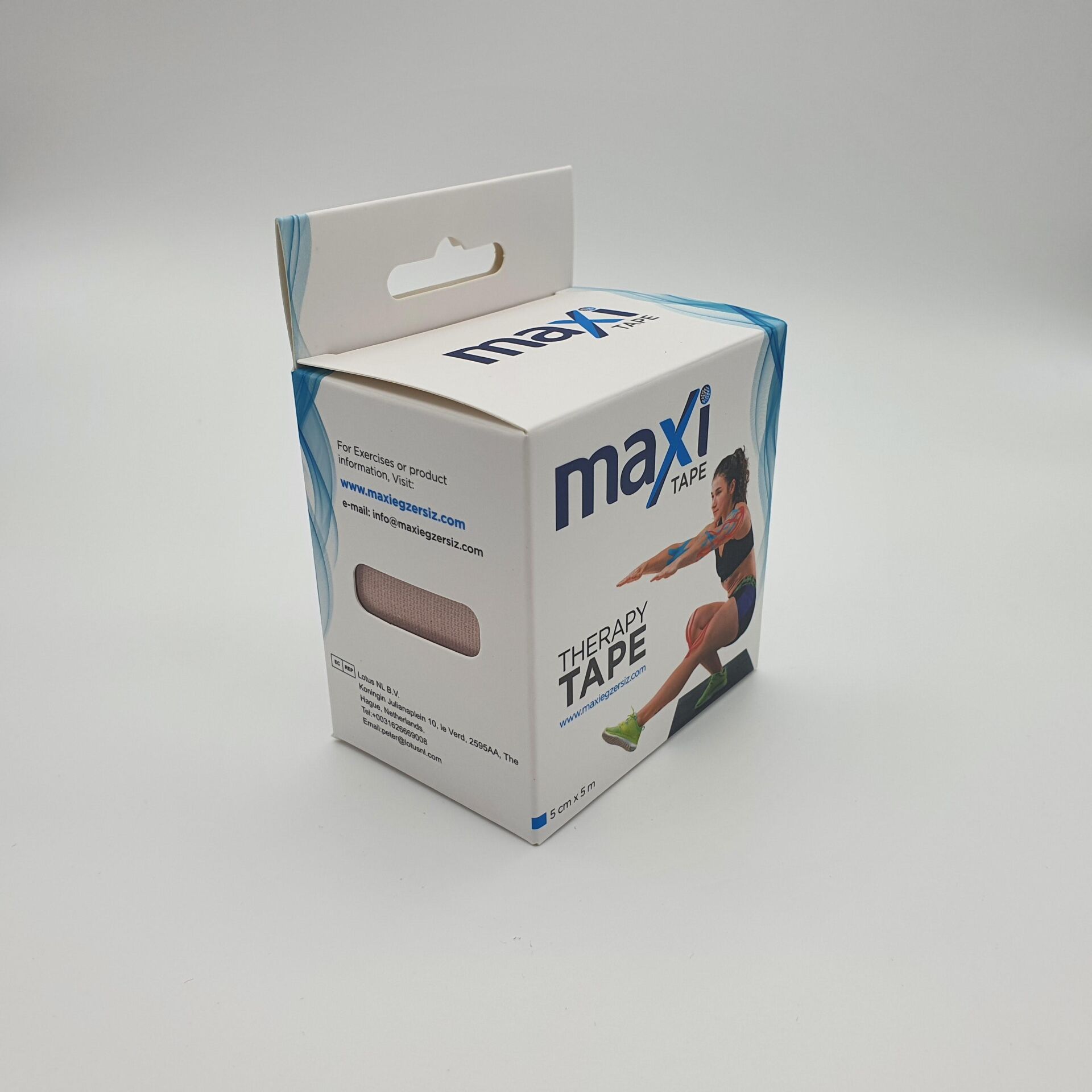 Maxi Standart Kinesiotape Çeşitleri Ten rengi