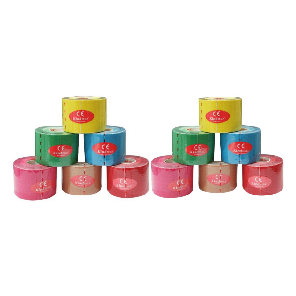 Kindmax Kinesiotape Karışık Renklerde 12 adet