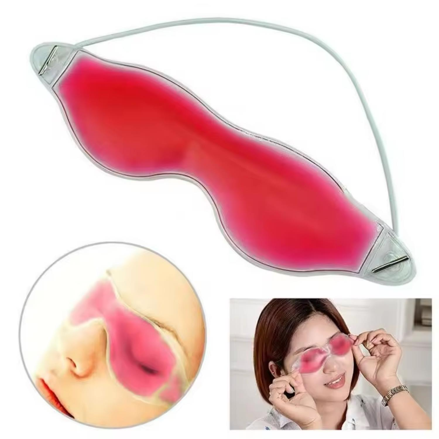 Jel Göz Terapi Maskesi Pembe Renk