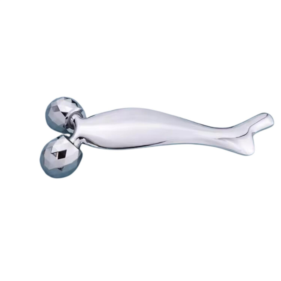 Metal Yüz Masaj Aleti Face Yoga Guasha 3 D Roller Graston Aparatı Model 3