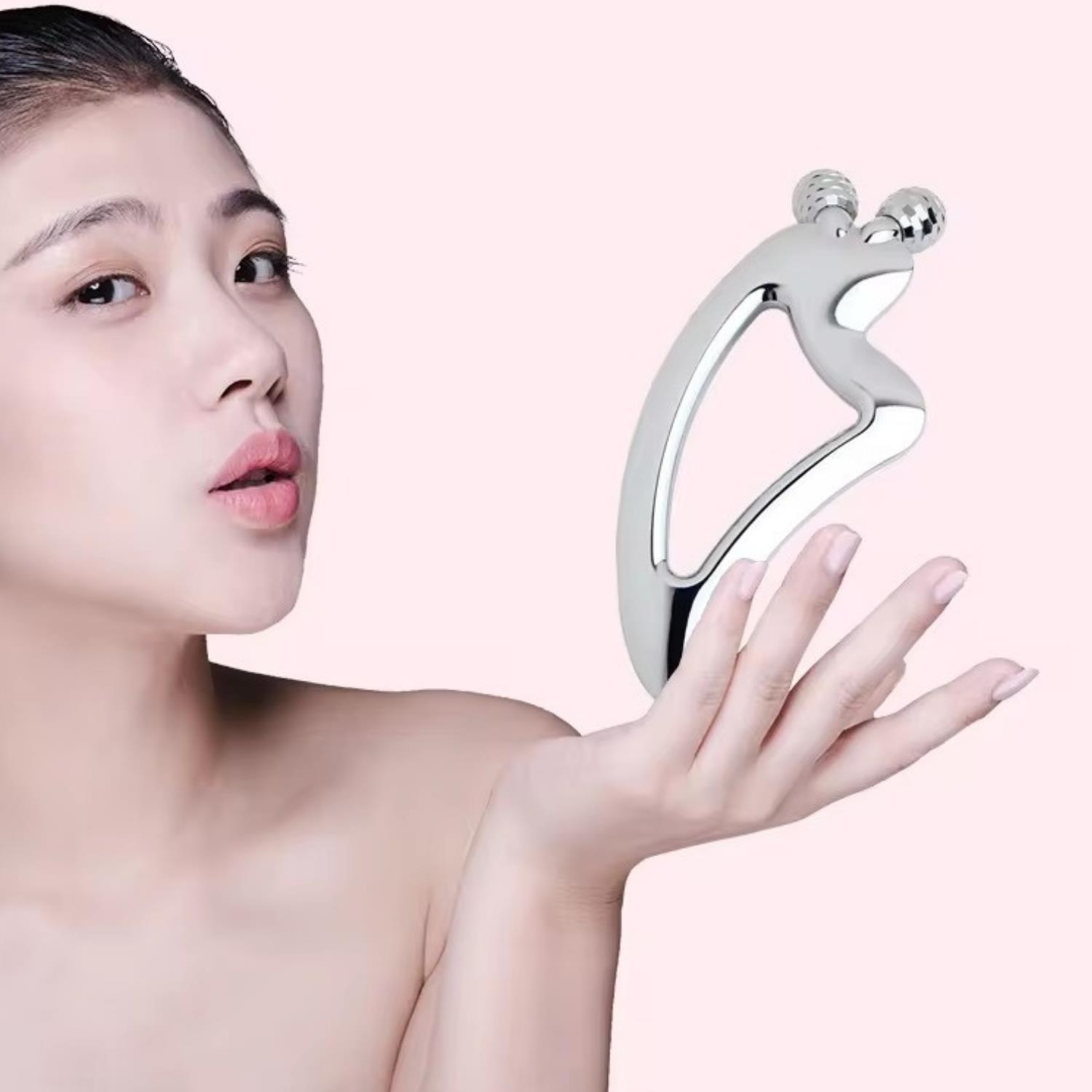 3D Cilt Sıkılaştırıcı Yüz Masaj Aleti Face Yoga Gua Sha Graston Masaj Aparatı