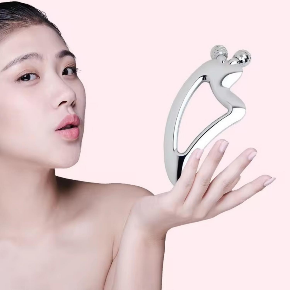 3D Cilt Sıkılaştırıcı Yüz Masaj Aleti Face Yoga Gua Sha Graston Masaj Aparatı