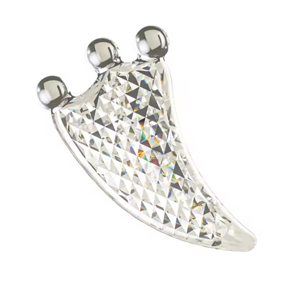 Guasha Masaj Aparatı Kristal Gua Sha 3 Toplu Yüz Masaj Aparatı