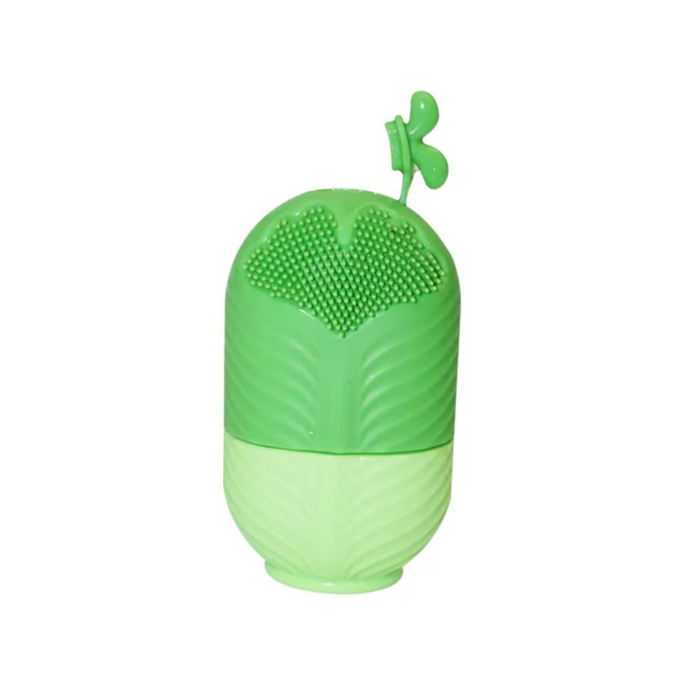 Slikon Yüz Buz Masaj Rulosu Yüz Sıkılaştırıcı Ice Face Roller Yeşil Renk