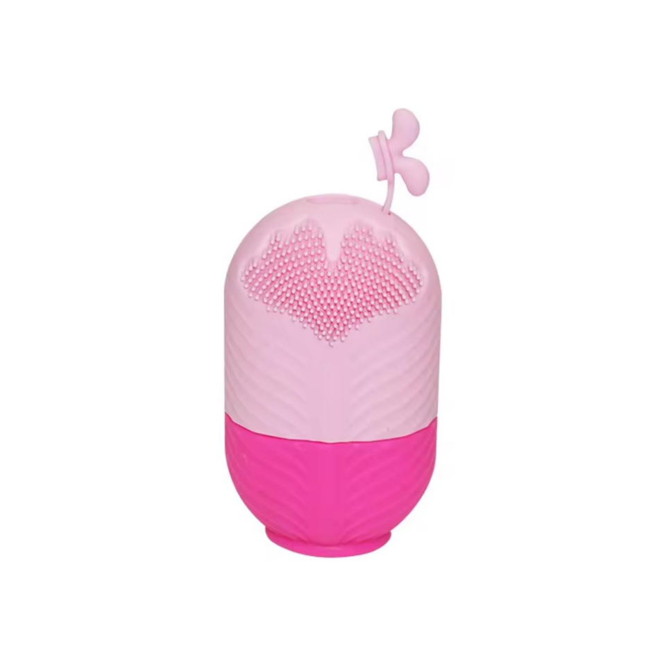 Slikon Yüz Buz Masaj Rulosu Yüz Sıkılaştırıcı Ice Face Roller Pembe Renk