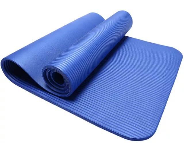 NBR Pilates & Yoga Matı 15 mm Çeşitleri Mavi