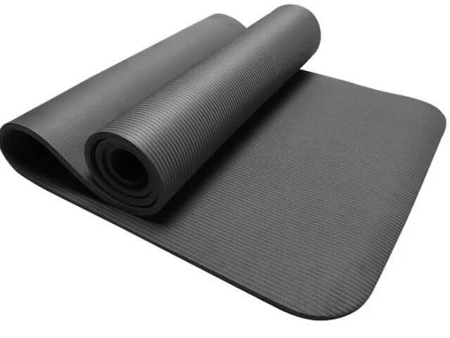 NBR Pilates & Yoga Matı 15 mm Çeşitleri Siyah