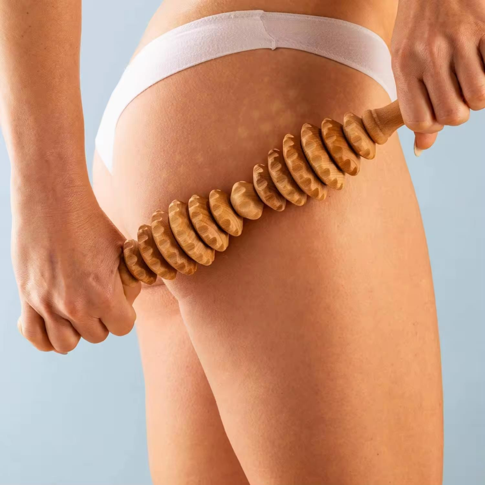 Madero Terapi & Selülit Ahşap Masaj Sopası Model 13