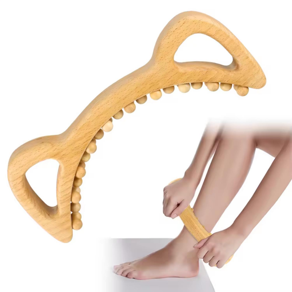Tutma Kollu Ahşap Graston Madero Terapi ve Selülit Masaj Aleti Model 1