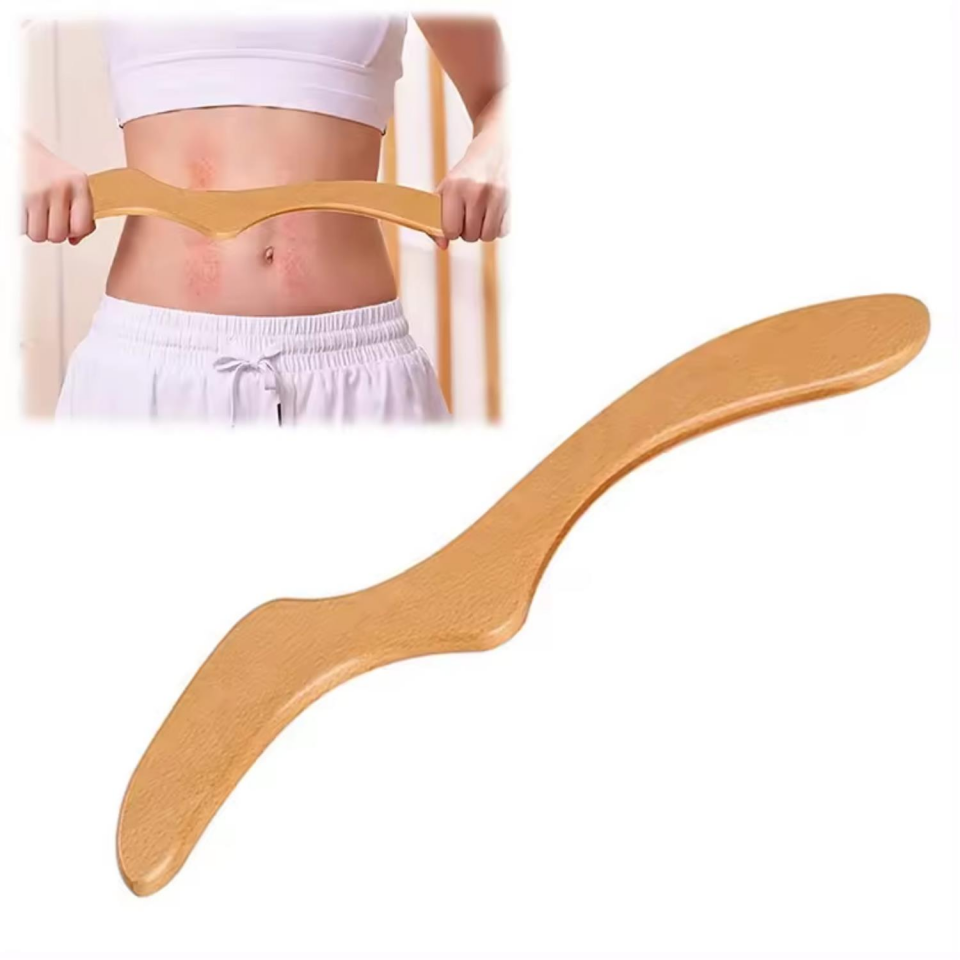 Ahşap Graston Madero Terapi ve Selülit Masaj Aleti Model 7