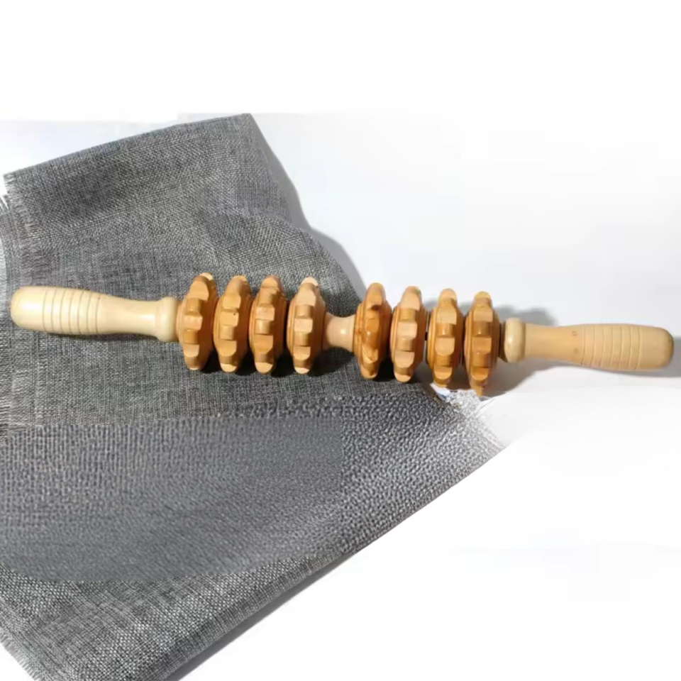 Madero Terapi & Selülit Ahşap Masaj Sopası Model 12