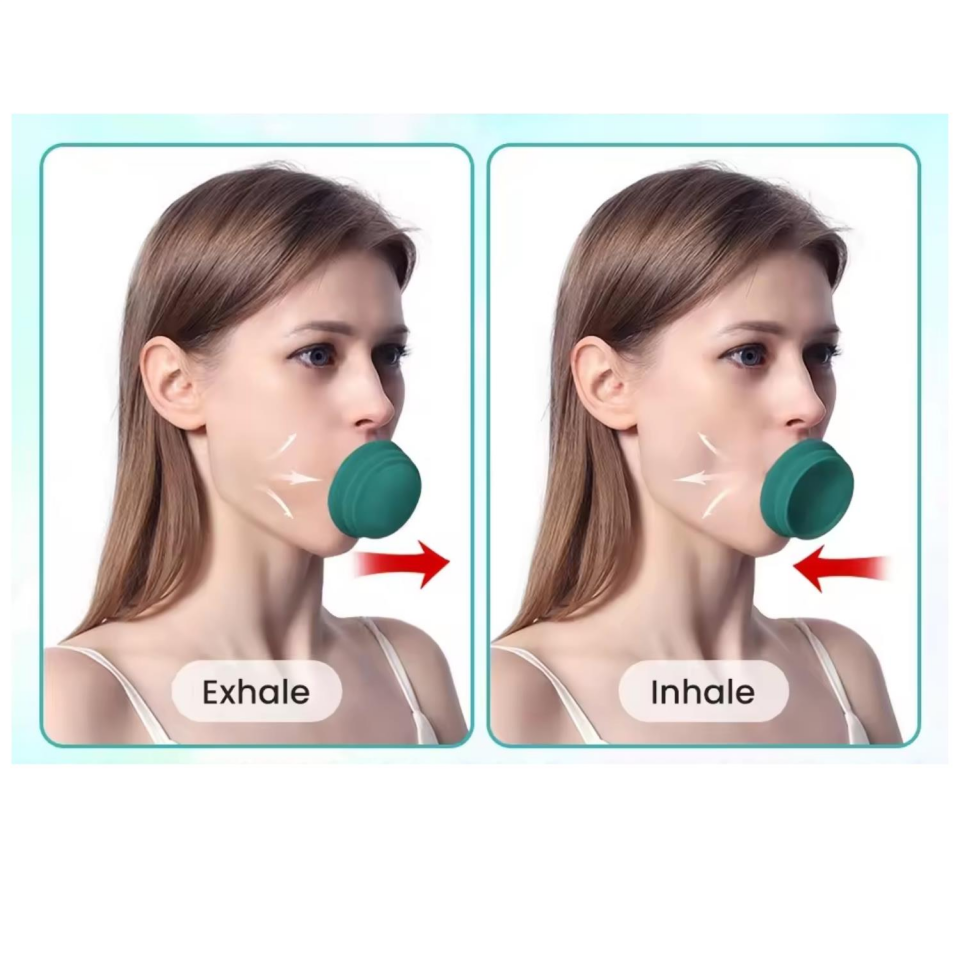 Jawline Gıdı Yanak İnceltme V Hattı Katmanlı Çene Egzersiz Face Yoga Aleti