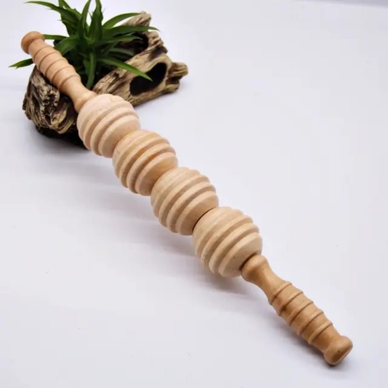 Madero Terapi & Selülit Ahşap Masaj Sopası Model 10