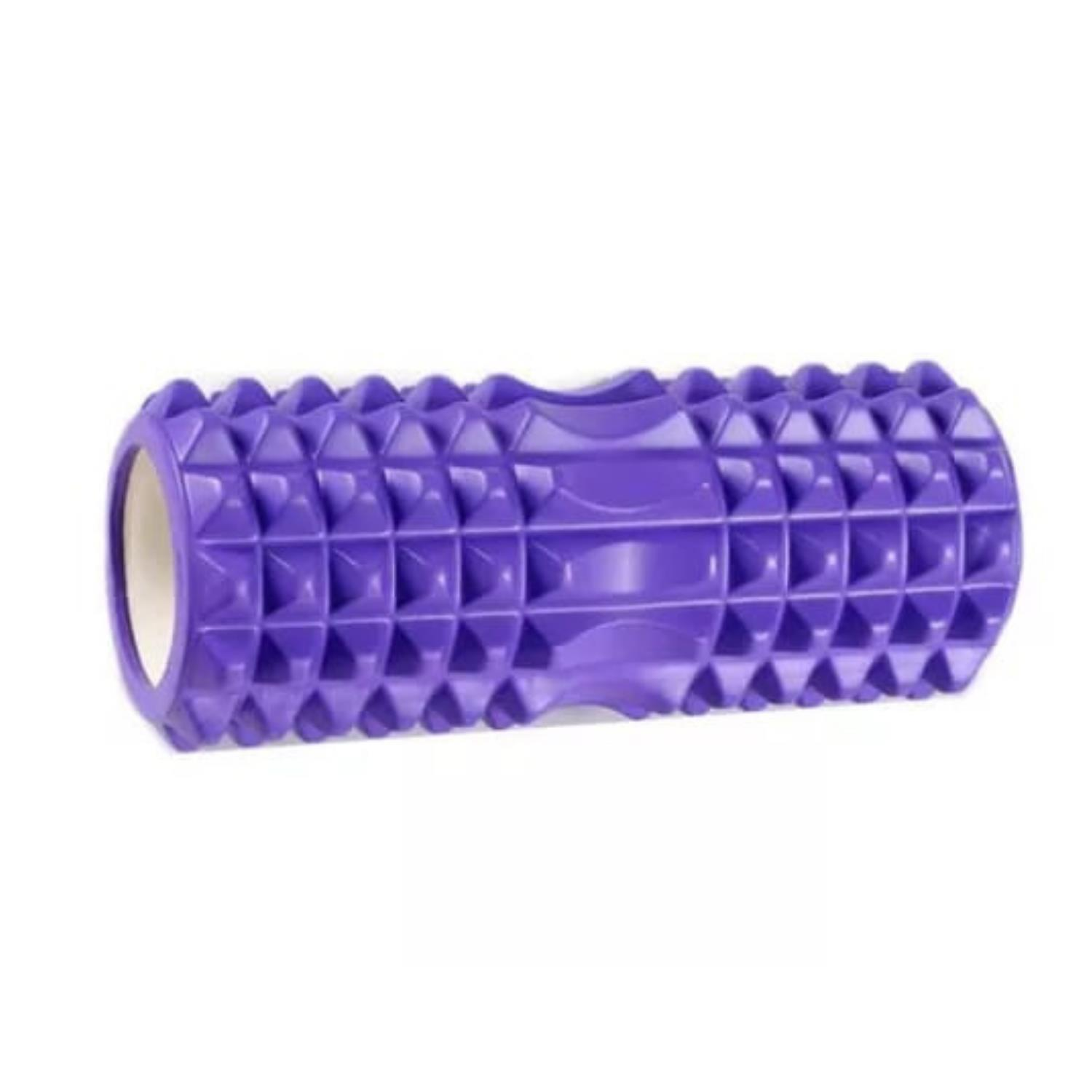 Tırtıklı Foam Roller Denge & Egzersiz Rulosu Çeşitleri Mor