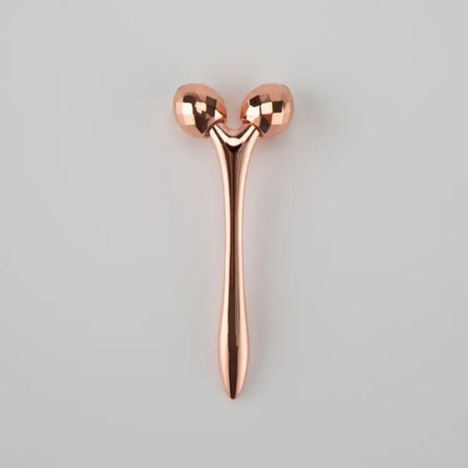 Mini 3D Yüz Masaj Aleti Cilt Sıkılaştırıcı Selülit Masaj Roller Pembe Renk