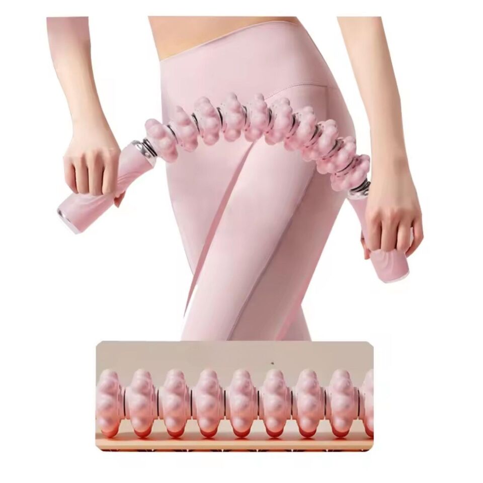 Bükülebilir Selülit & Masaj Sopası Pembe Renk