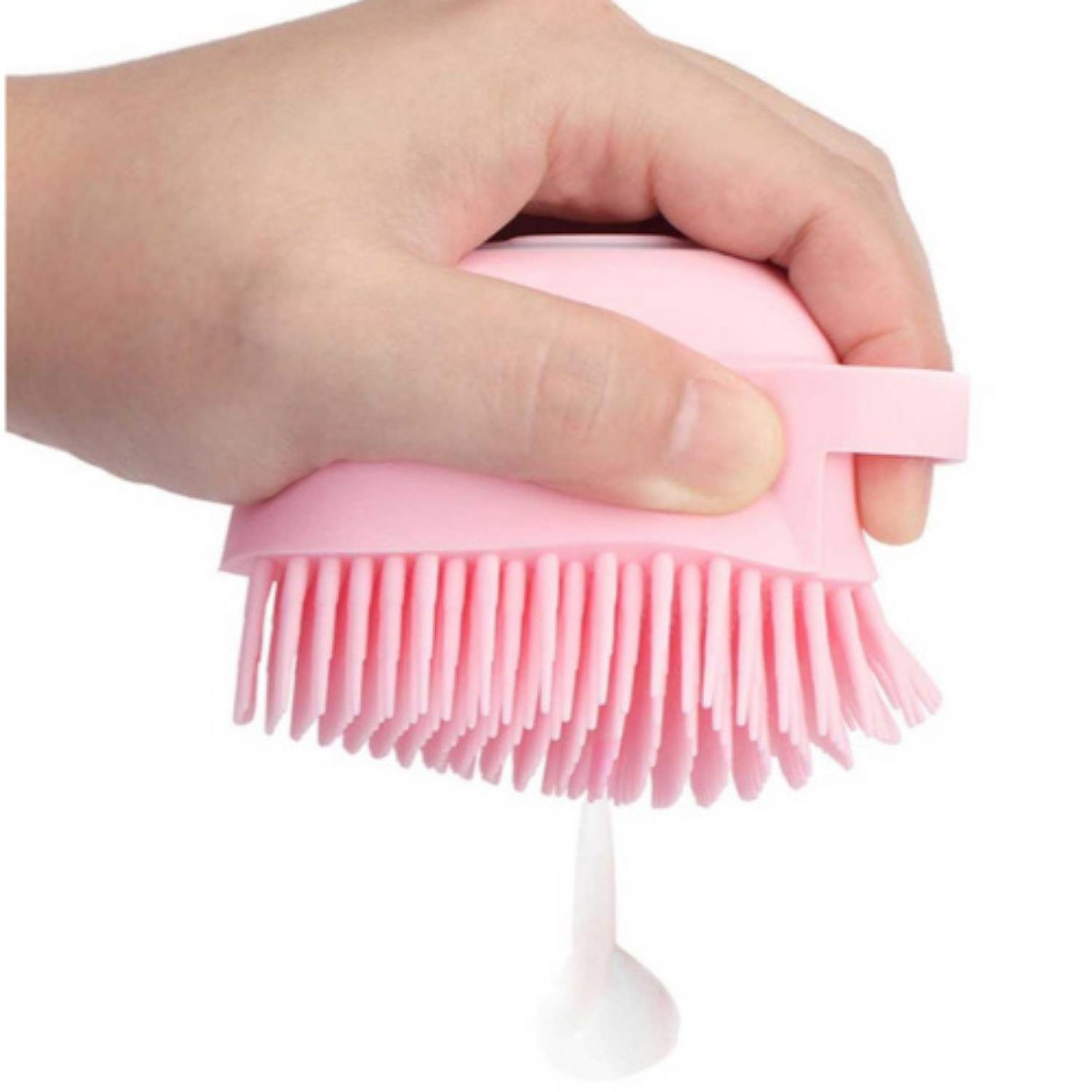 Hazneli Banyo & Masaj Kesesi  Pembe Renk