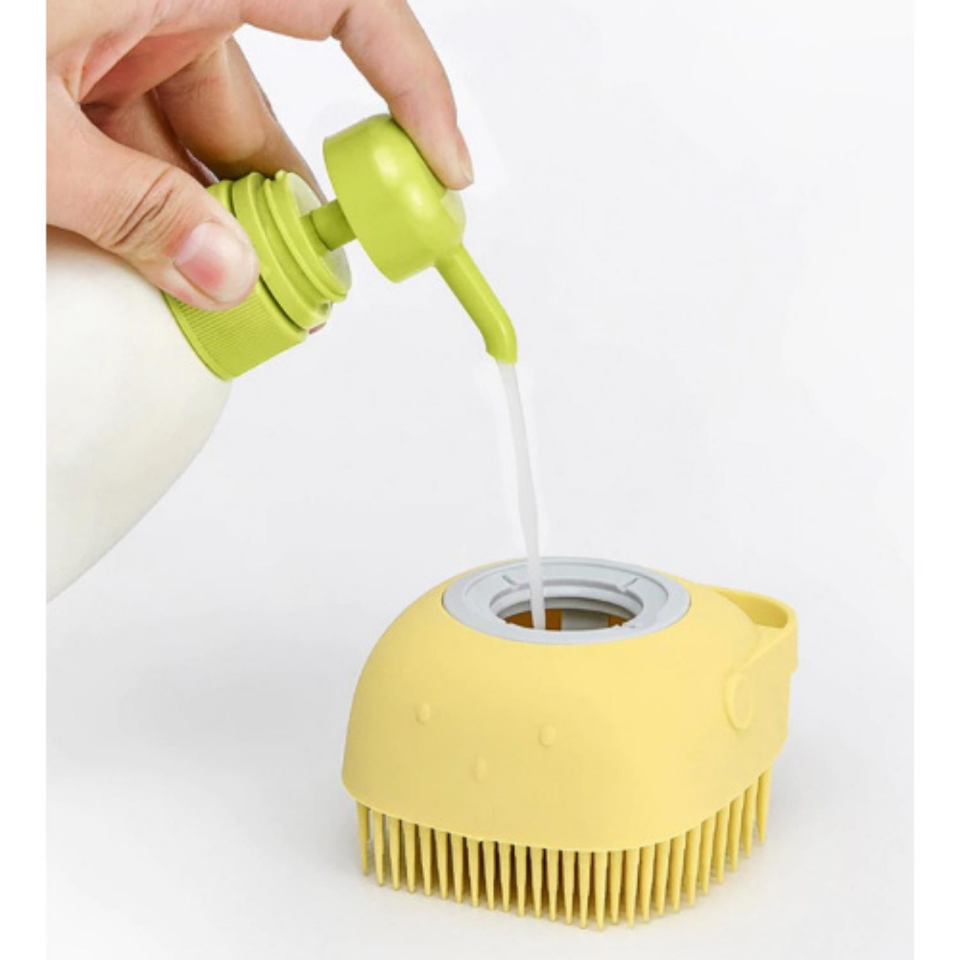 Hazneli Banyo & Masaj Kesesi  Sarı Renk