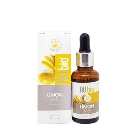 Allbio Limon Kabuk Yağı 30ml