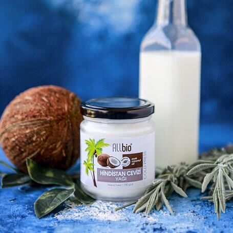 Allbio Hindistan Cevizi Yağı 150 ml