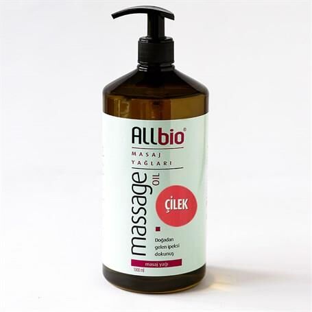 ALLBİO Masaj Yağı 1 Litre Çeşitleri Çilek