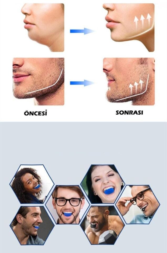 Face Yoga Çene Egzersiz Topu Siyah Renk