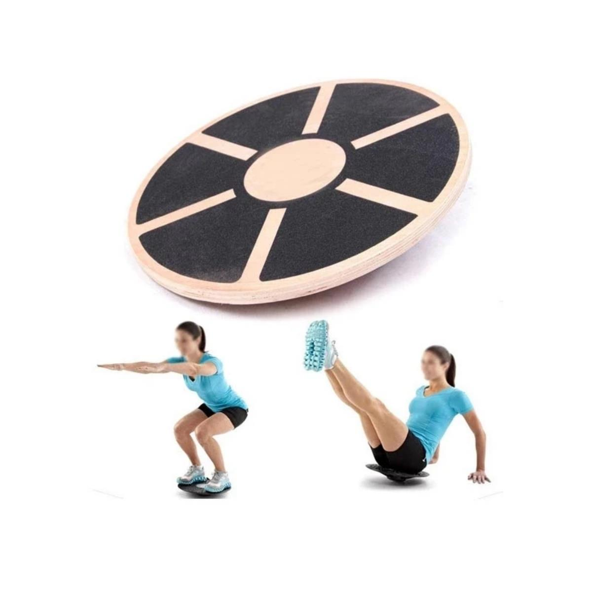 Ahşap Denge Tahtası Egzersiz ve Spor Amaçlı Fizik tedavi Tahtası
