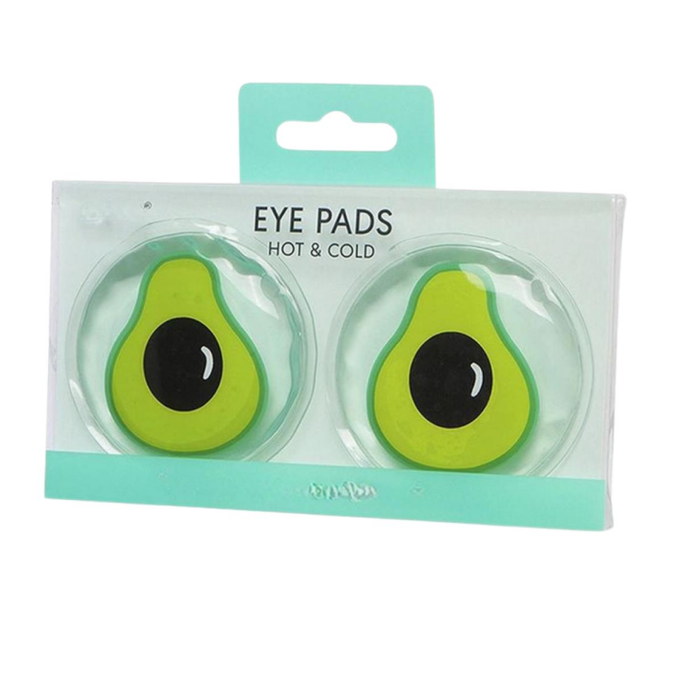 Armut Desenli Soğuk Sıcak Jel Göz Maskesi Buz Rahatlatıcı Kozmetik Yüz Yogası 2'li Maske