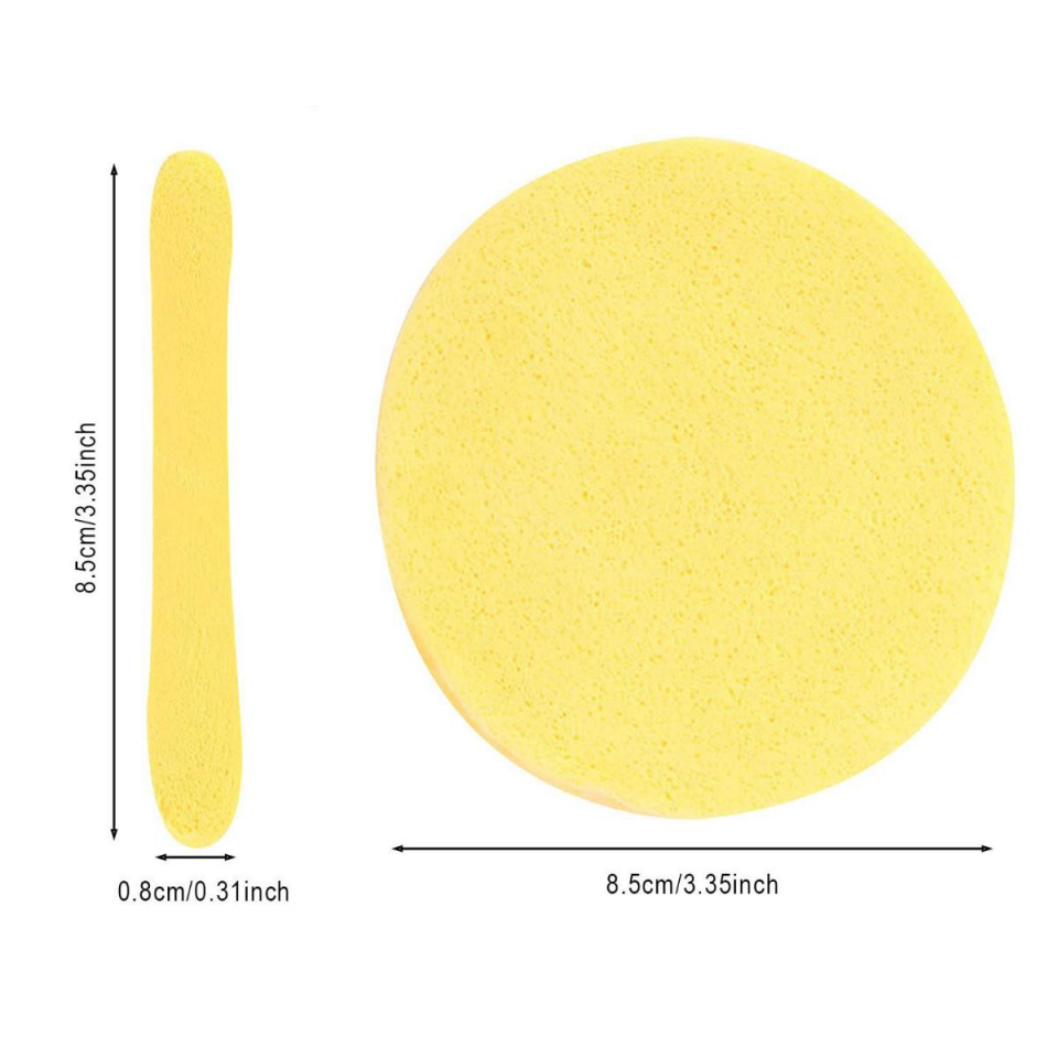Cilt Bakım Ve Yüz Temizleme Makyaj Süngeri 6'lı Set