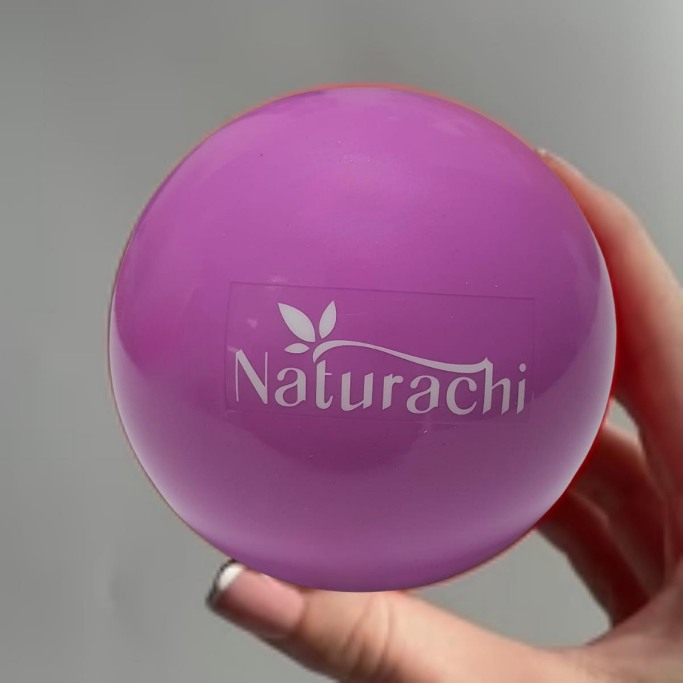 Face Yoga Ball Özel Üretimli 250 Gr Yüz Egzersiz & Masaj Topu Mor Renk