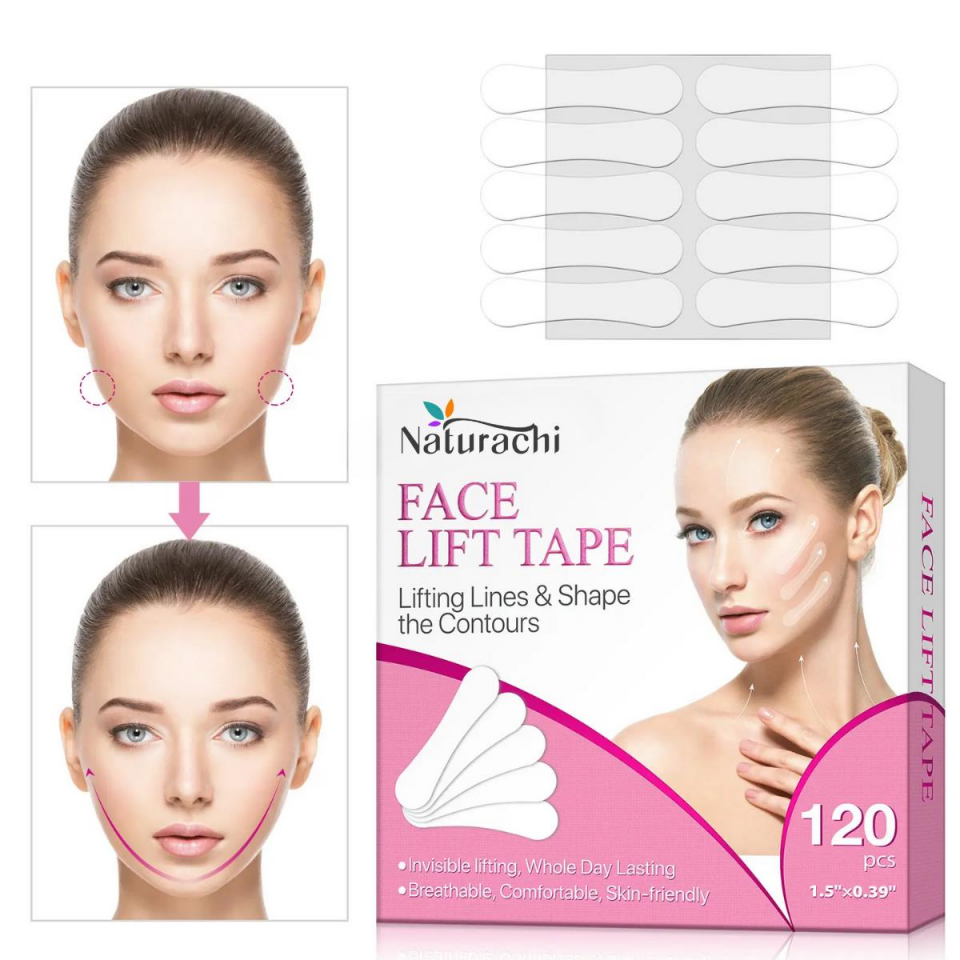 Face Yoga Yüz Gerdirme ve Kırışıklık Bandı Görünmez Face Tape