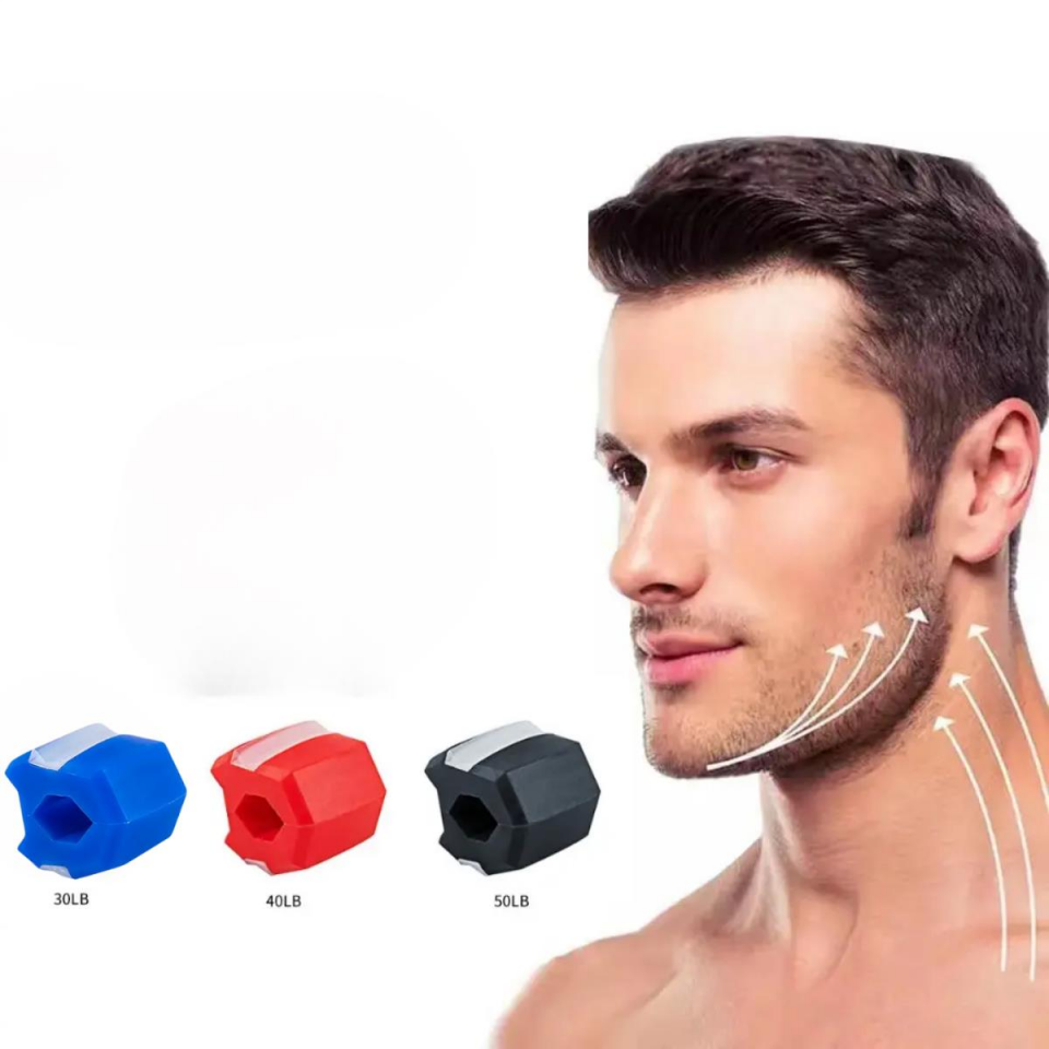 Face Yoga Başlangıç-Orta-Zor Jawline Çene Egzersiz Topu 3'lü Set