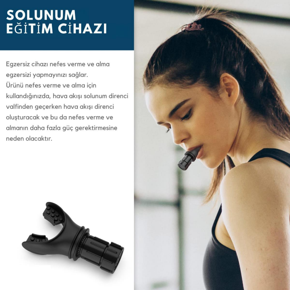 Face Yoga Ayarlanabilir Nefes Egzersiz Aleti Model 1
