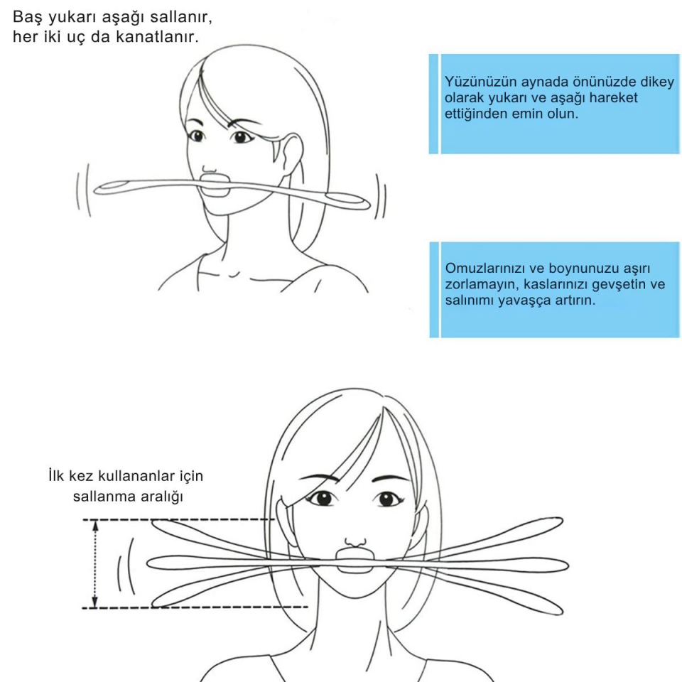 Face Yoga Yüz ve Gıdı Şekillendirici Kırışıklık Giderici Çene Egzersiz Dambıl Seti