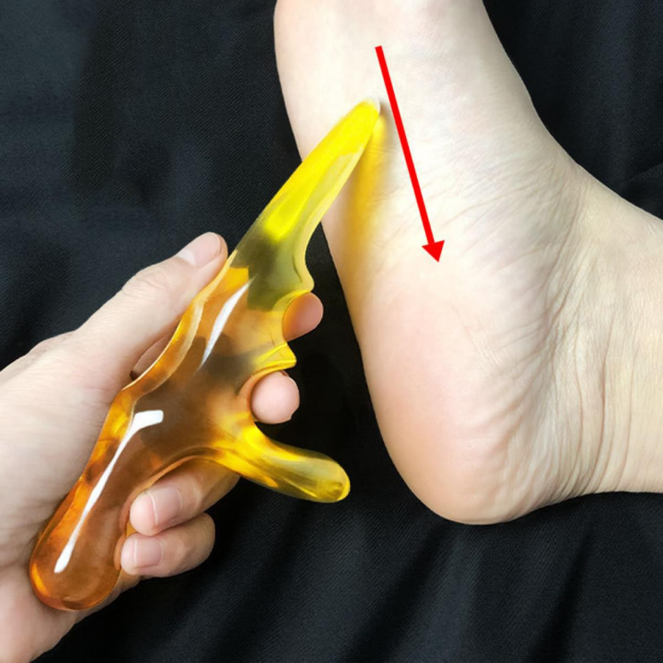 Tetik Nokta Reçine Gua Sha Graston Refleksoloji Aparatı