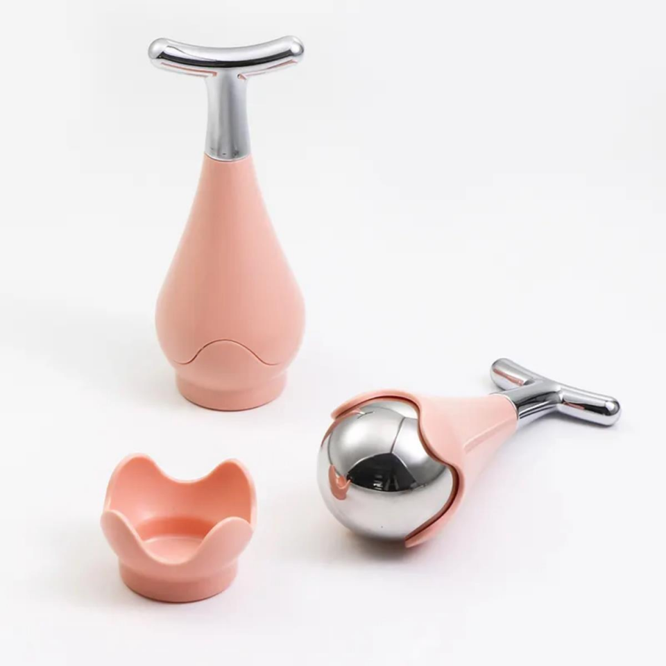 Face Yoga Gua Sha Yüz Masaj Buz Küresi Face Roller Model 2