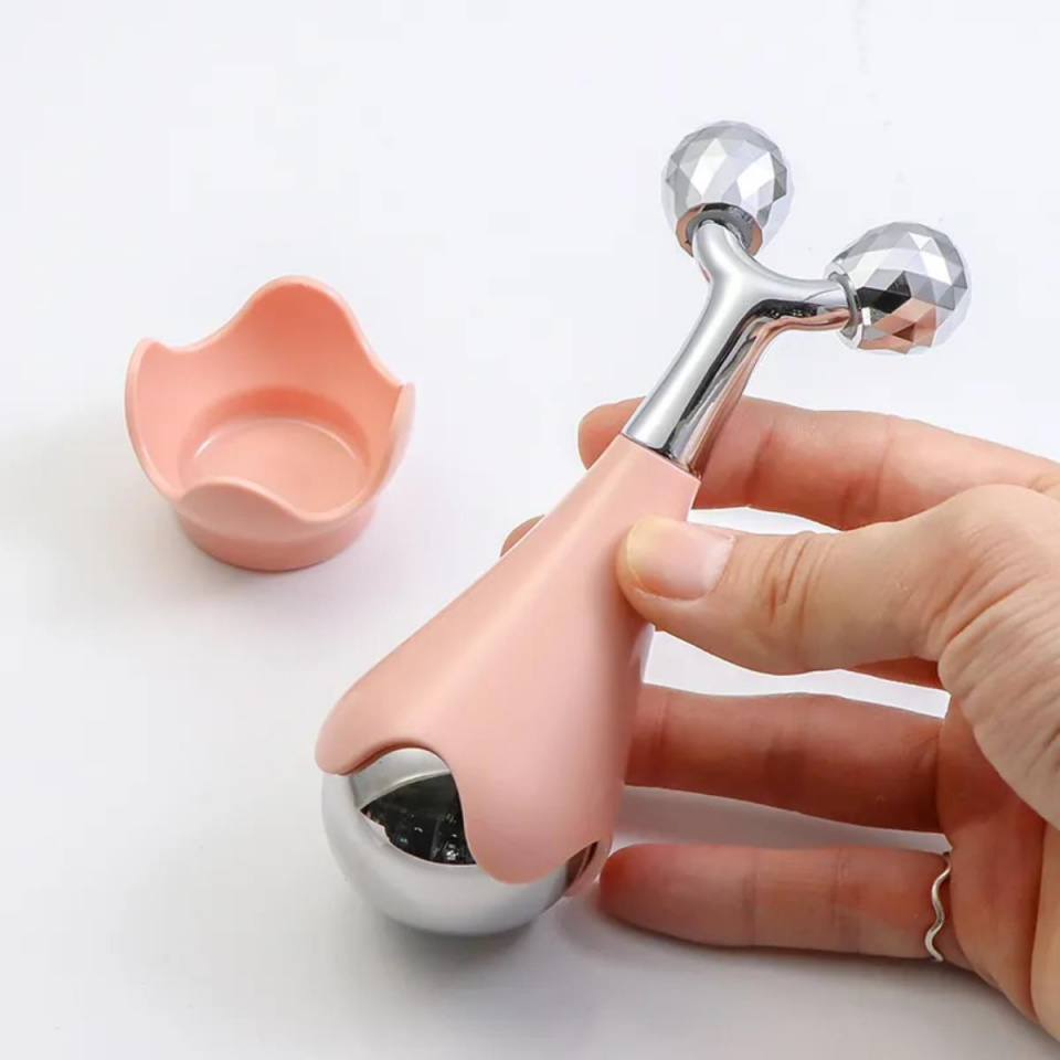 Face Yoga Gua Sha Yüz Masaj Buz Küresi Face Roller 4 Lü Set