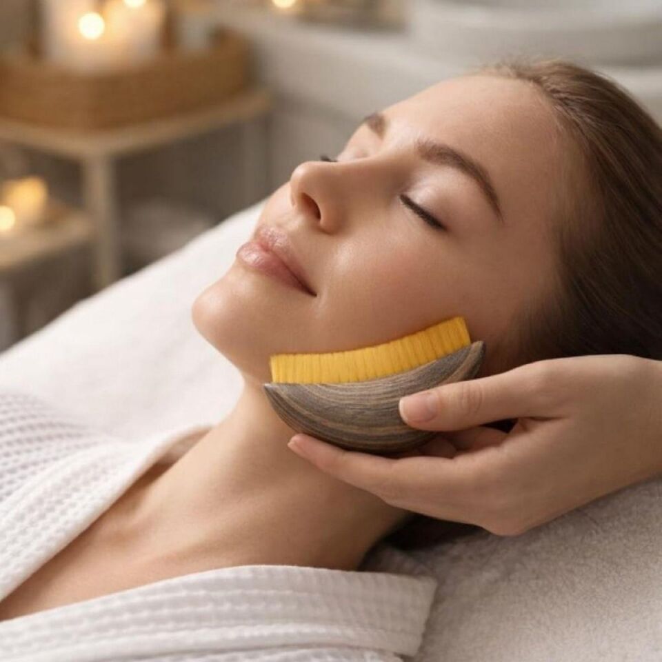 Çene Şekillendirici Lenfatik Drenaj ve Yüz Masaj Fırçası Gıdı Toparlayıcı Masaj Aleti