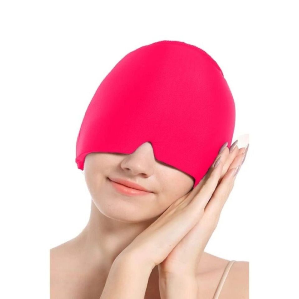 Rahatlatıcı Jel Migren Kafa Bandı Sıcak Ve Soğuk Yüz Jeli