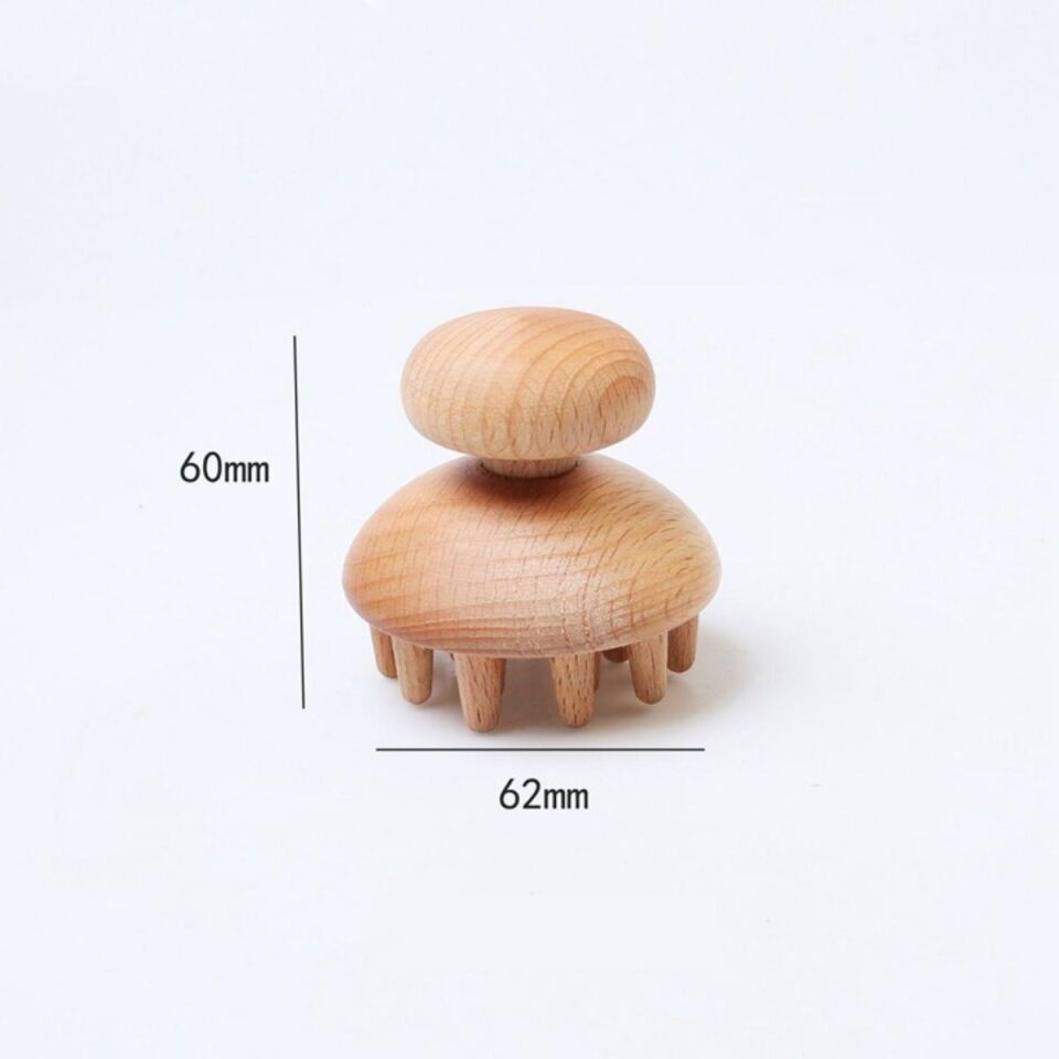 Madero Terapi & Selülit Ahşap Masaj Fırçası